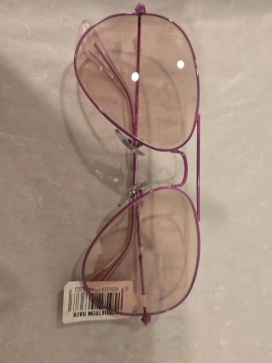 Ray-Ban Accessories - Ray -Ban Purple Aviator Sunglasses with Light Tinted Lenses